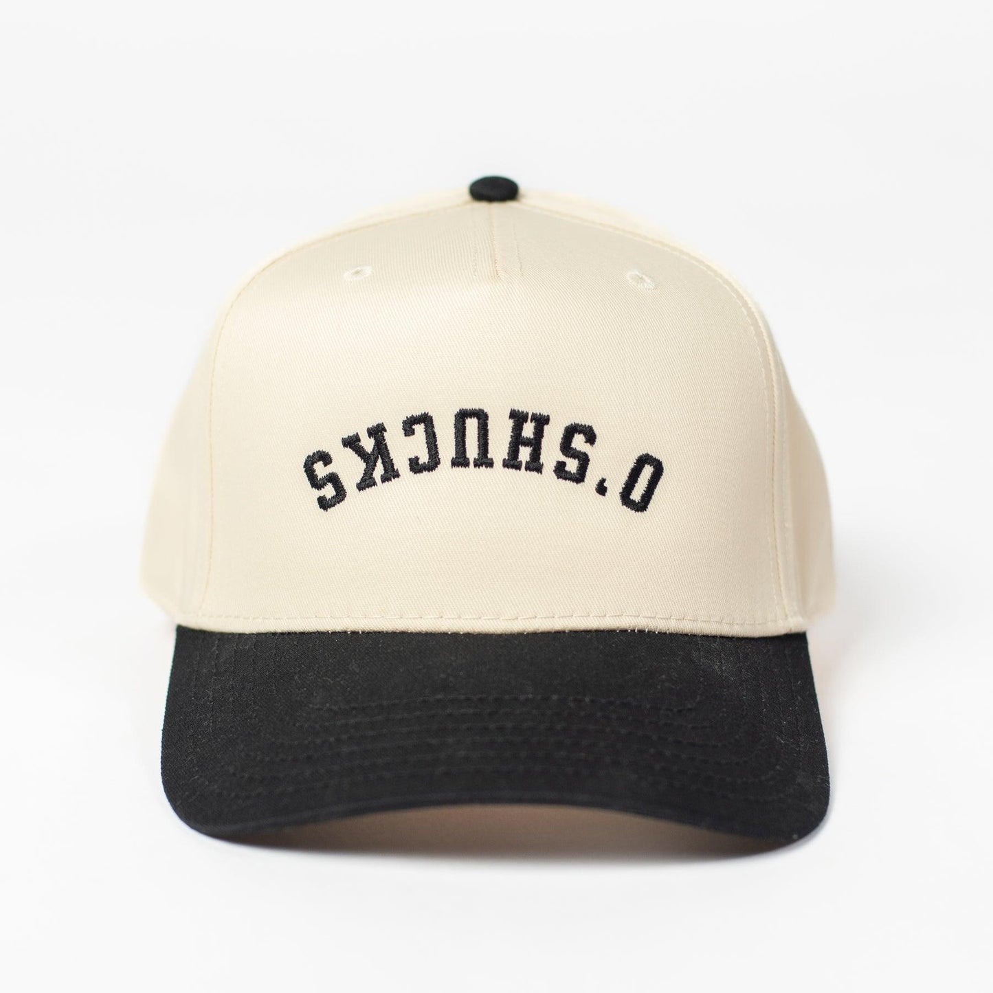 'O Shucks' Embroidered Trucker Hat