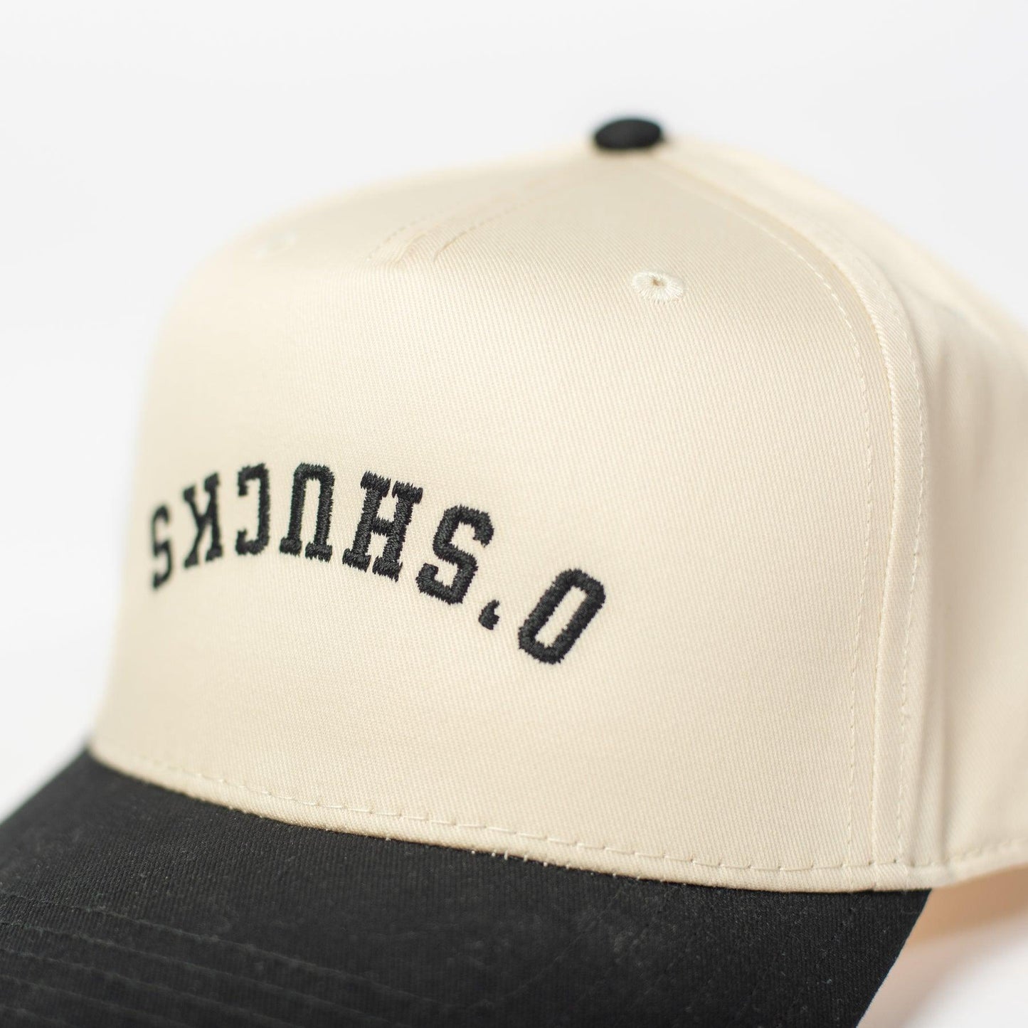'O Shucks' Embroidered Trucker Hat