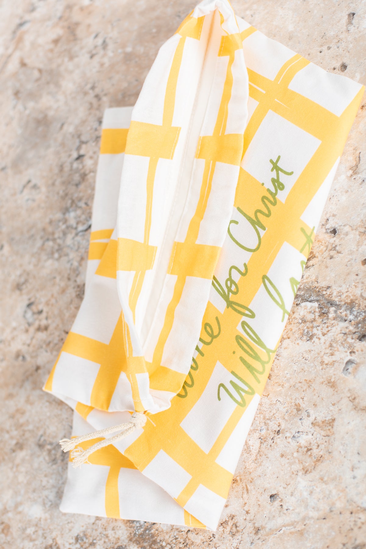 'Only what is done for Christ will last' Bread Bag