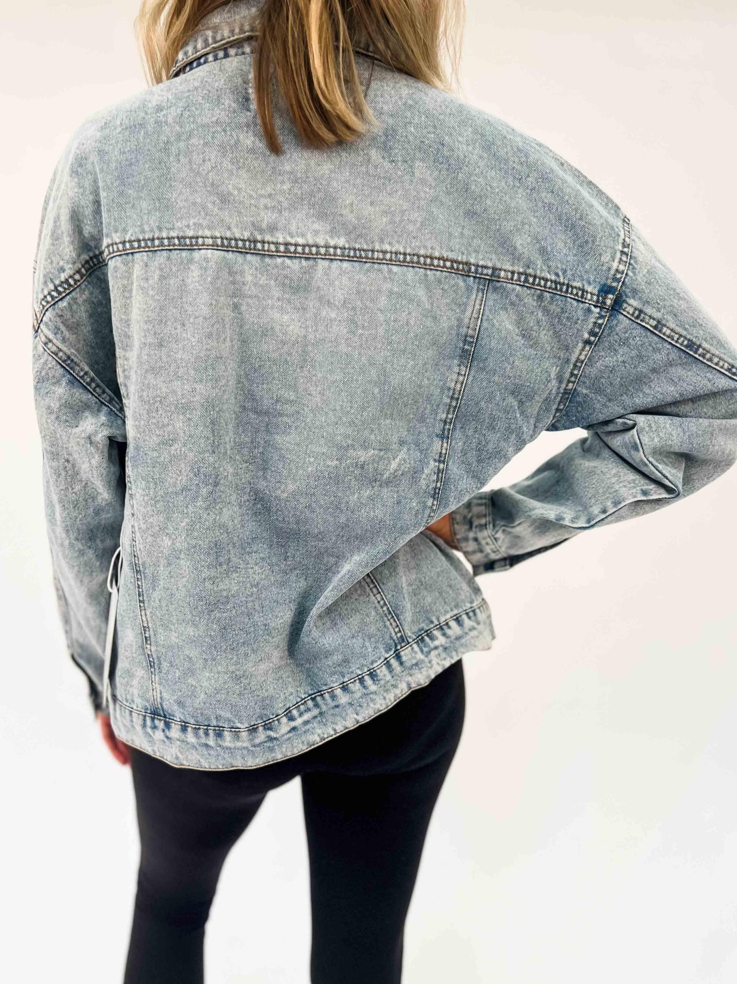 Oversized Denim Jacket - American Farm Company