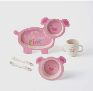 Pig Shaped Dinner Set - American Farm Company