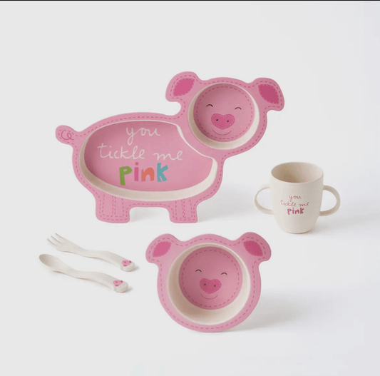 Pig Shaped Dinner Set - American Farm Company