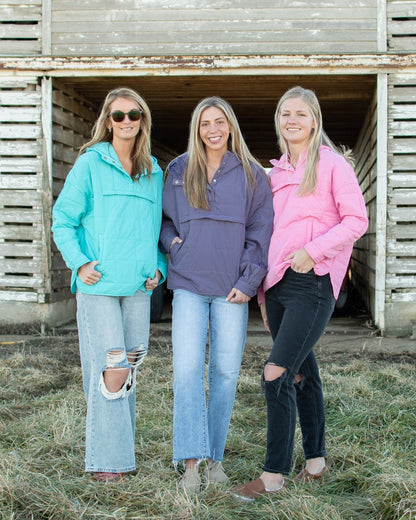 Padded Puff Hooded Pullover Jacket