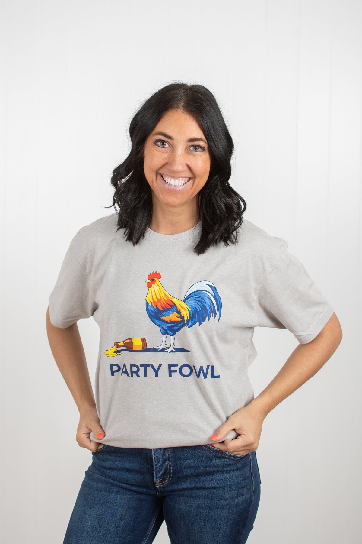 Party Fowl' Rooster Tee