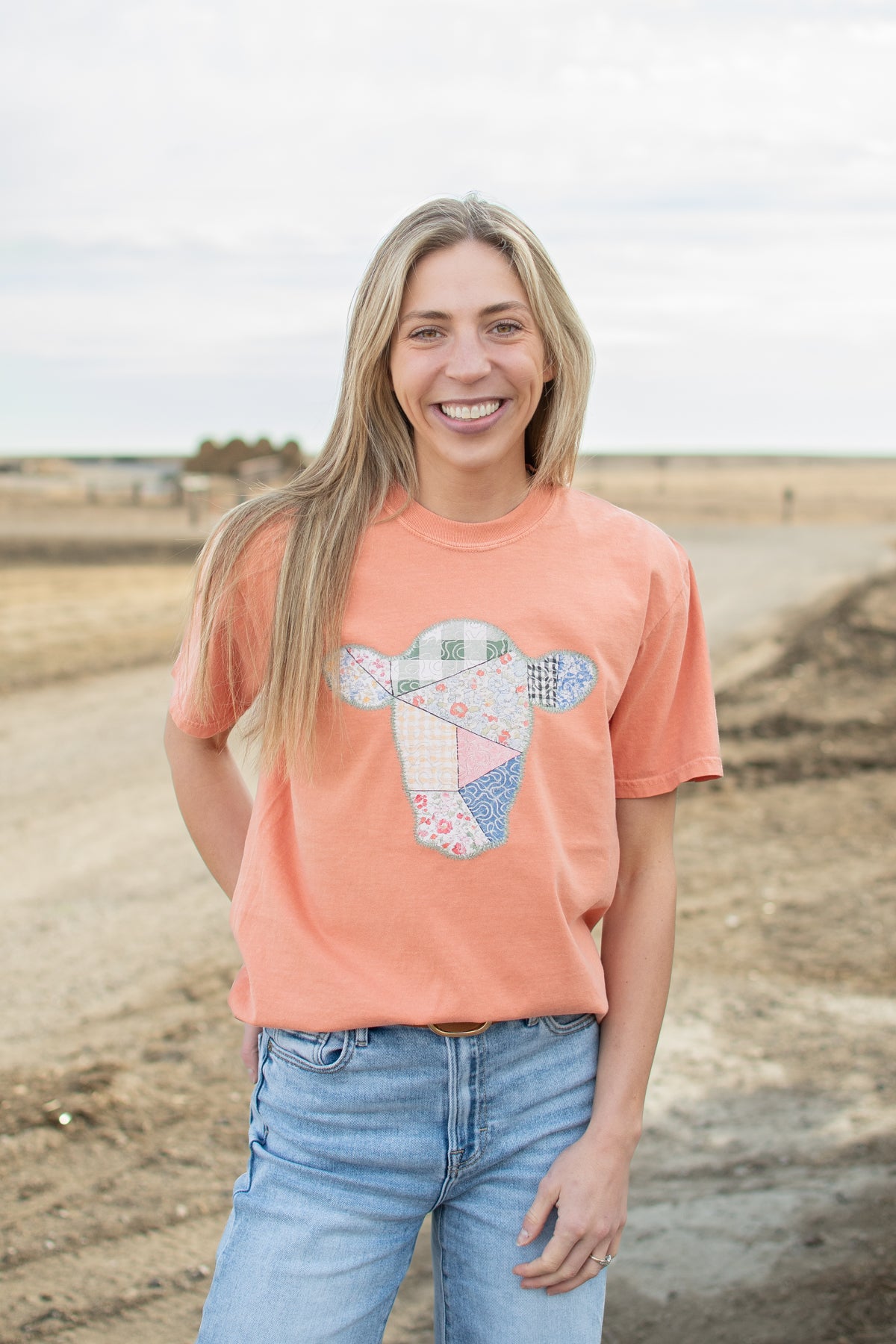 Patchwork Cow Tee
