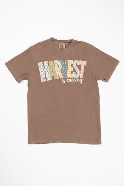 Patchwork 'Harvest is Calling' Adult T-Shirt