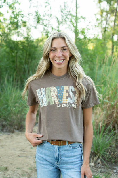 Patchwork 'Harvest is Calling' Adult T-Shirt