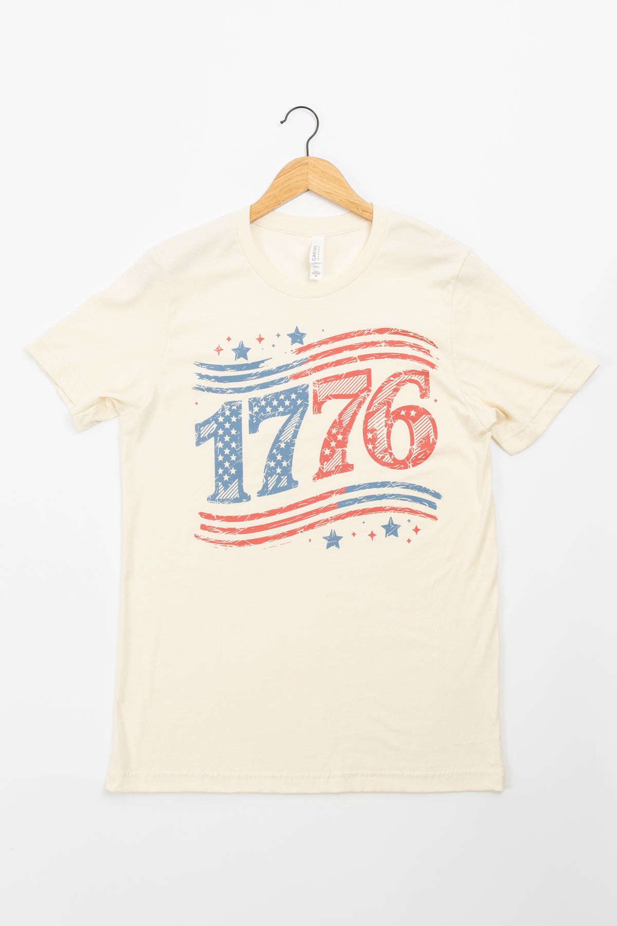 Patriotic '1776' Ivory Tee
