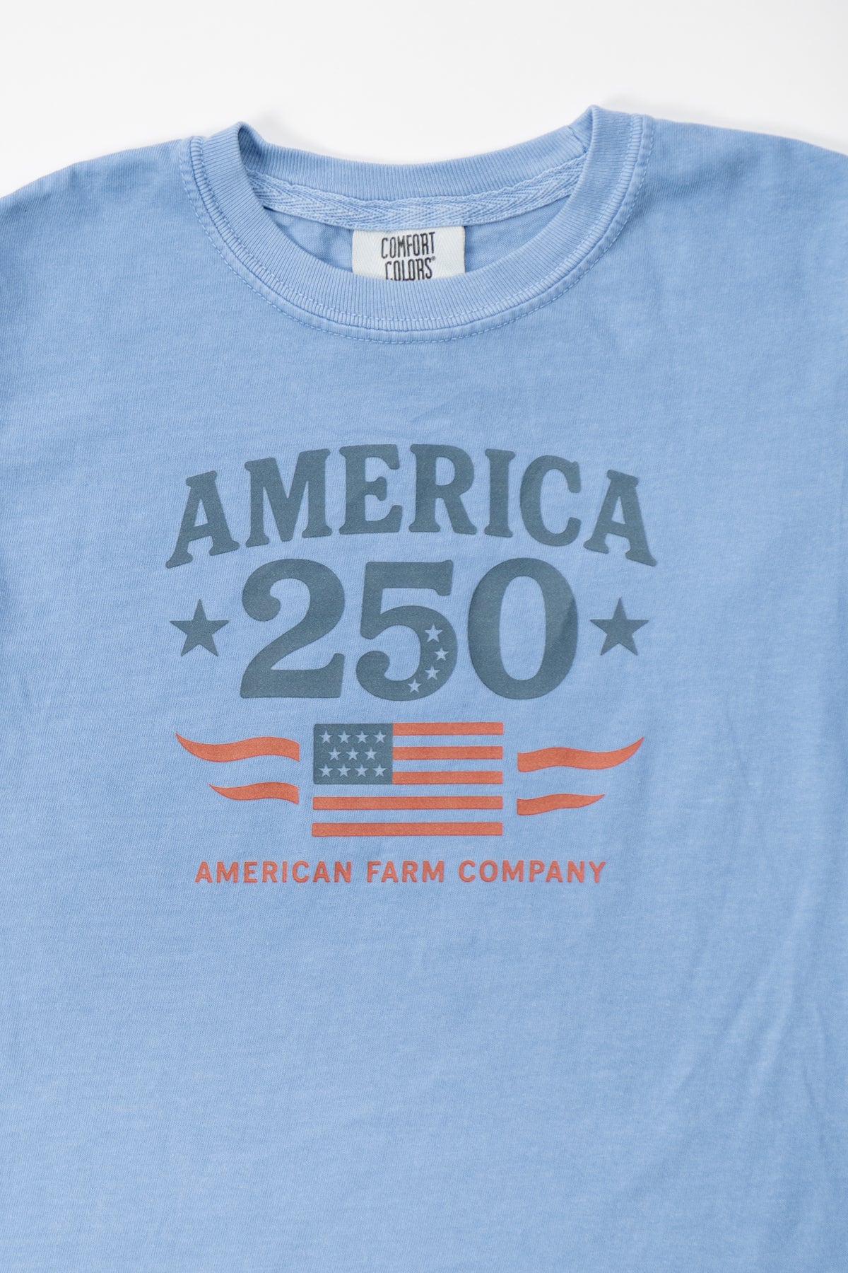 Patriotic 'America 250' Toddler/Youth Blue Tee