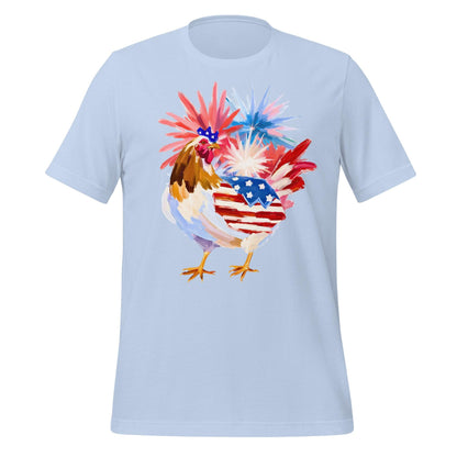 Patriotic Chicken Fireworks Tee