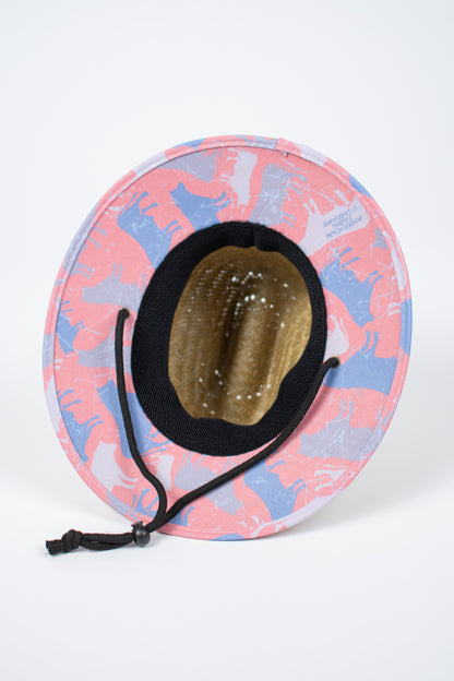 Patriotic Cow Camo™ Kids Straw Hat