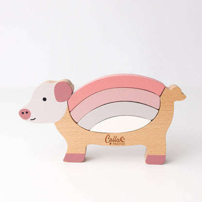 'Peaches the Pig' Little Stackers