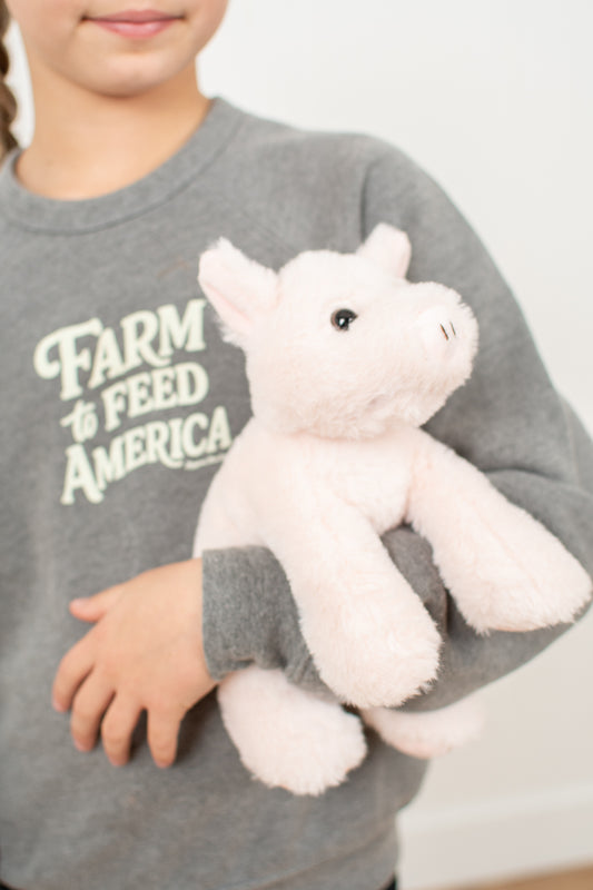 Pig Stuffed Animal Plush - 8"
