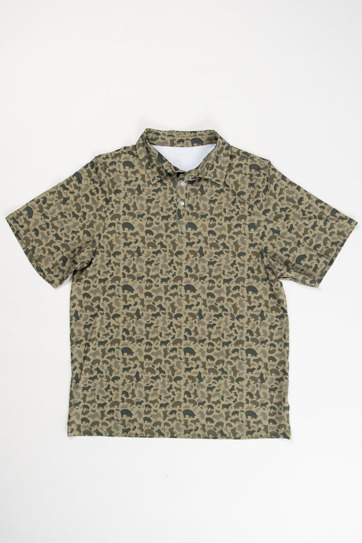Pig Camo Adult Performance Polo