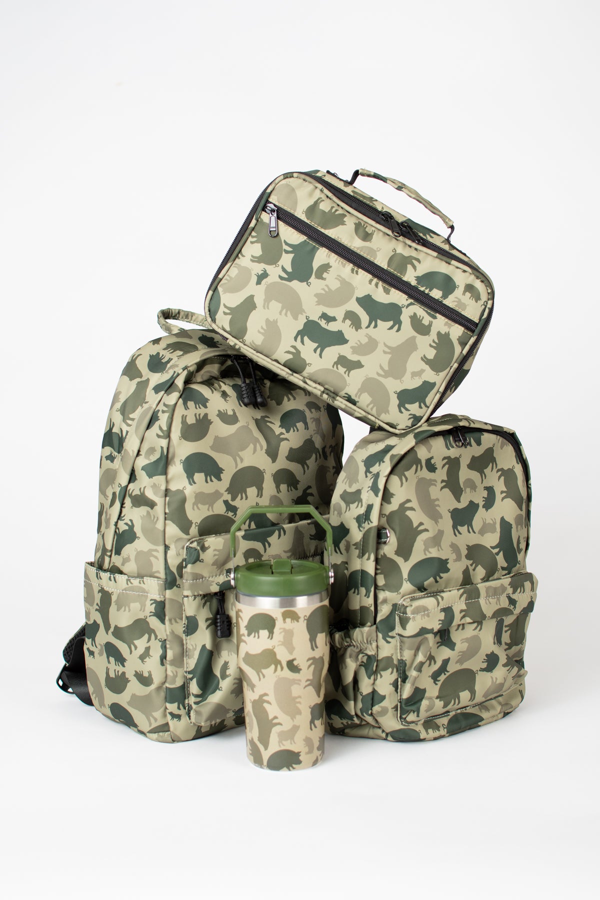 Pig Camo Lunch Bag