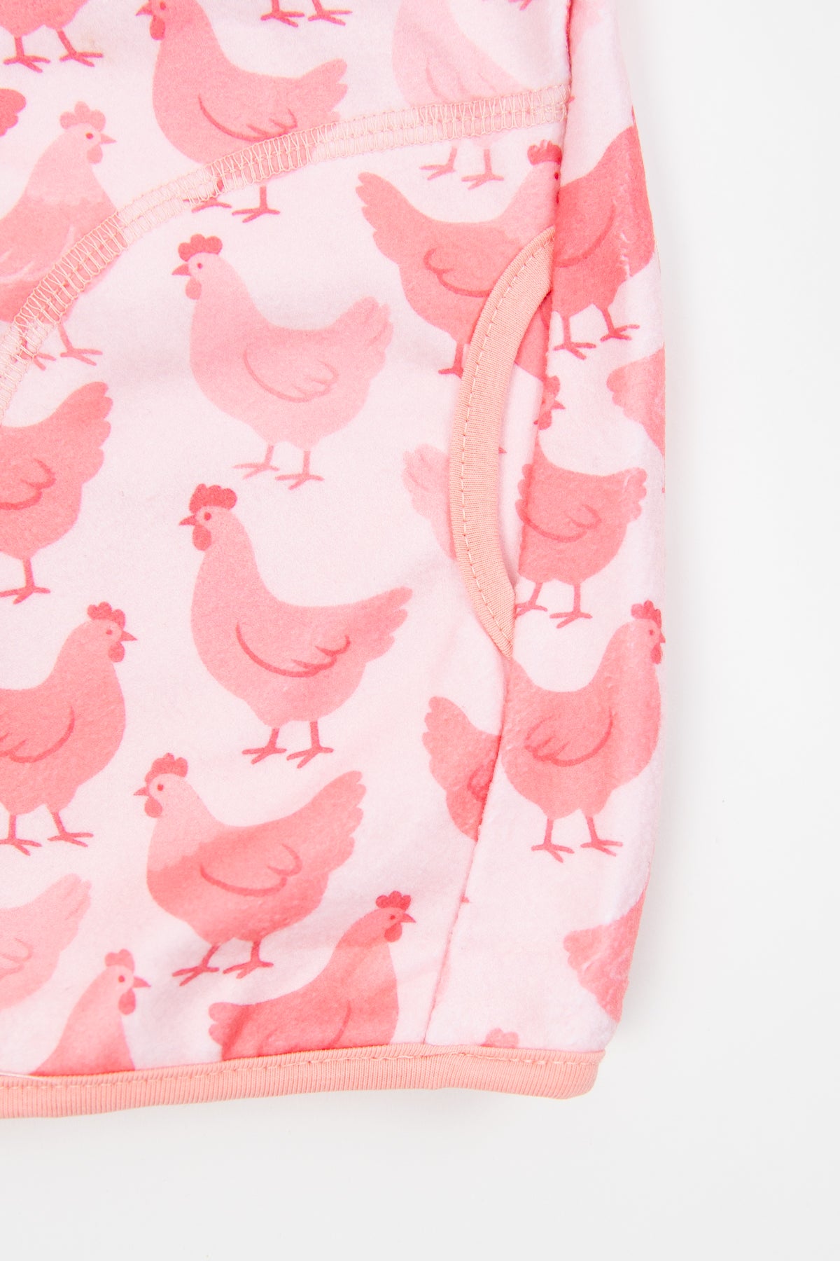 Pink Chicken Zip-Up Toddler/Youth Jacket