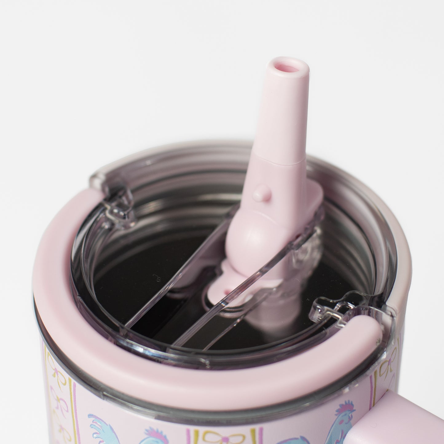 Pink Chickens & Bows 40oz Water Tank Tumbler