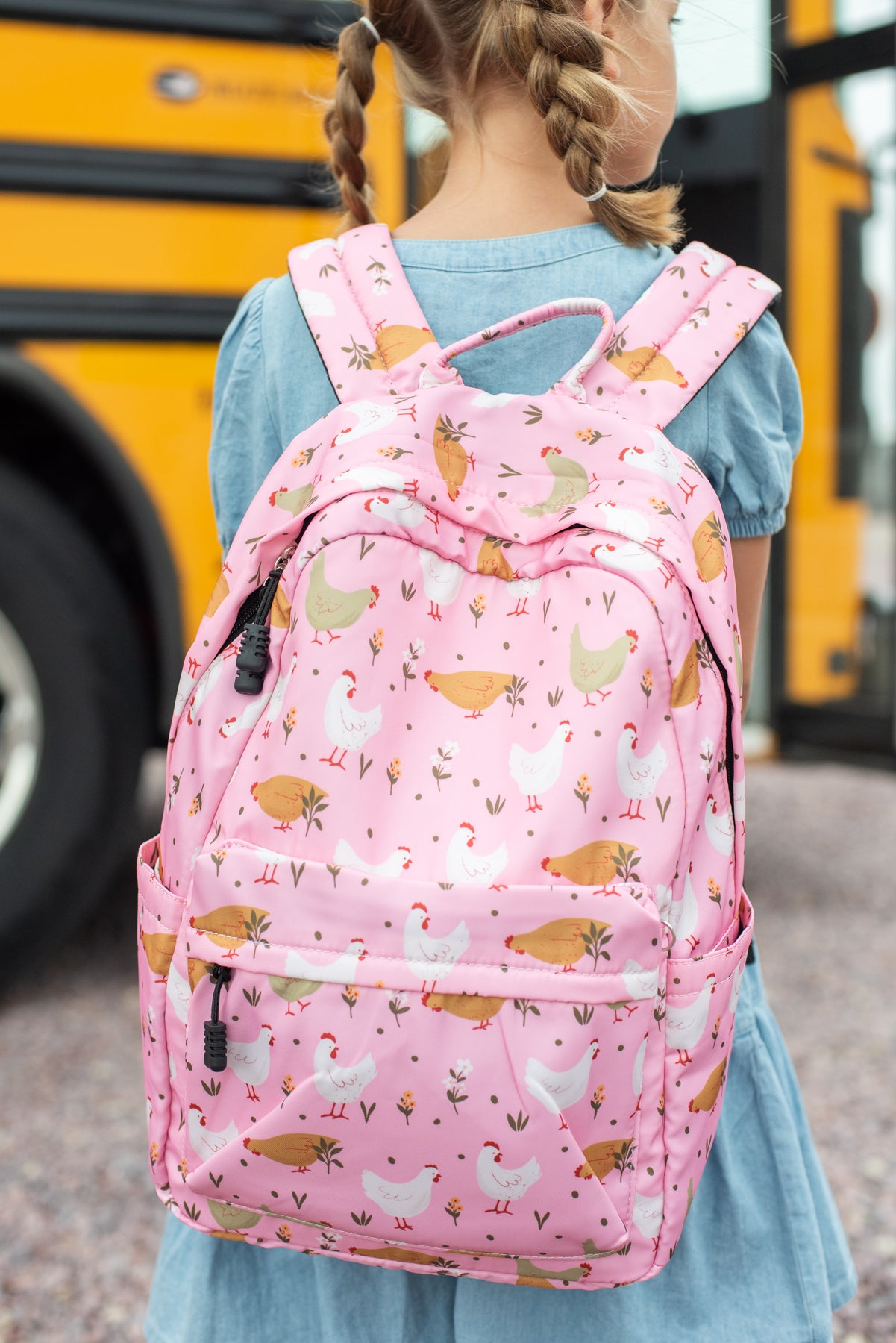 Pink Cottage Chicken Backpack *PREORDER*