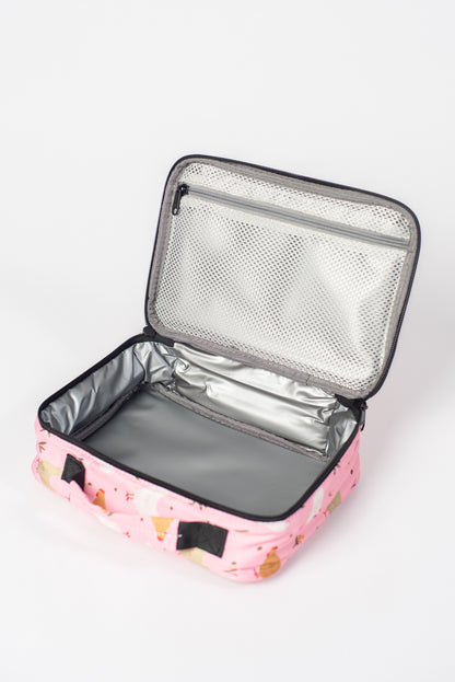 Pink Cottage Chicken Lunch Bag