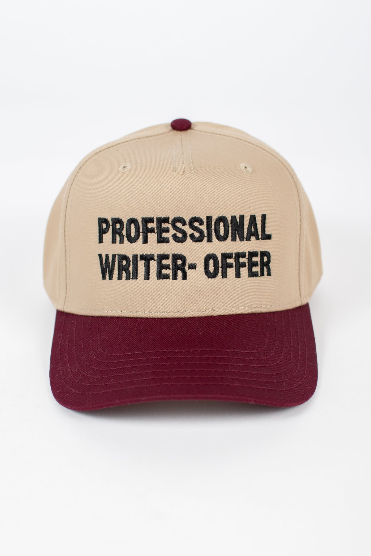 'Professional Writer-Offer' Embroidered Trucker Hat