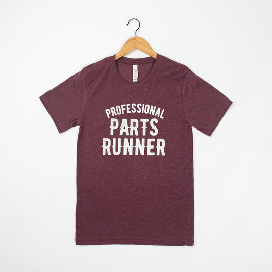 Professional Parts Runner Maroon Tee