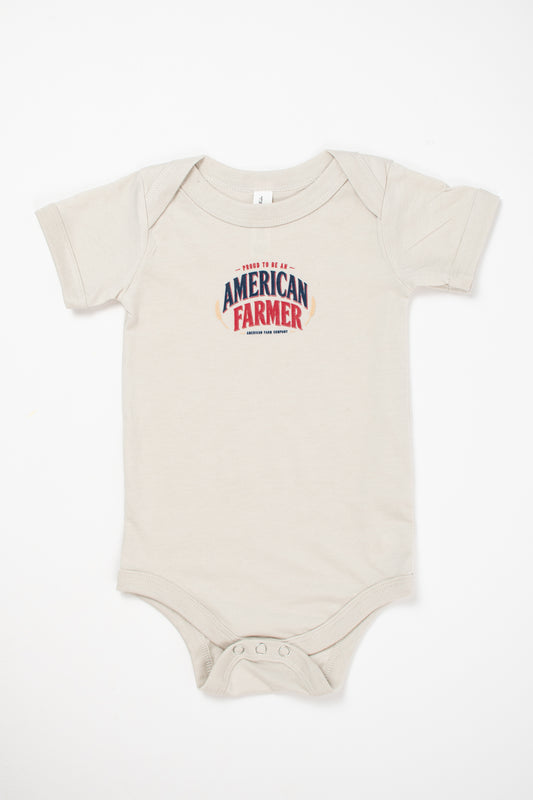 'Proud To Be An American Farmer' Onesie