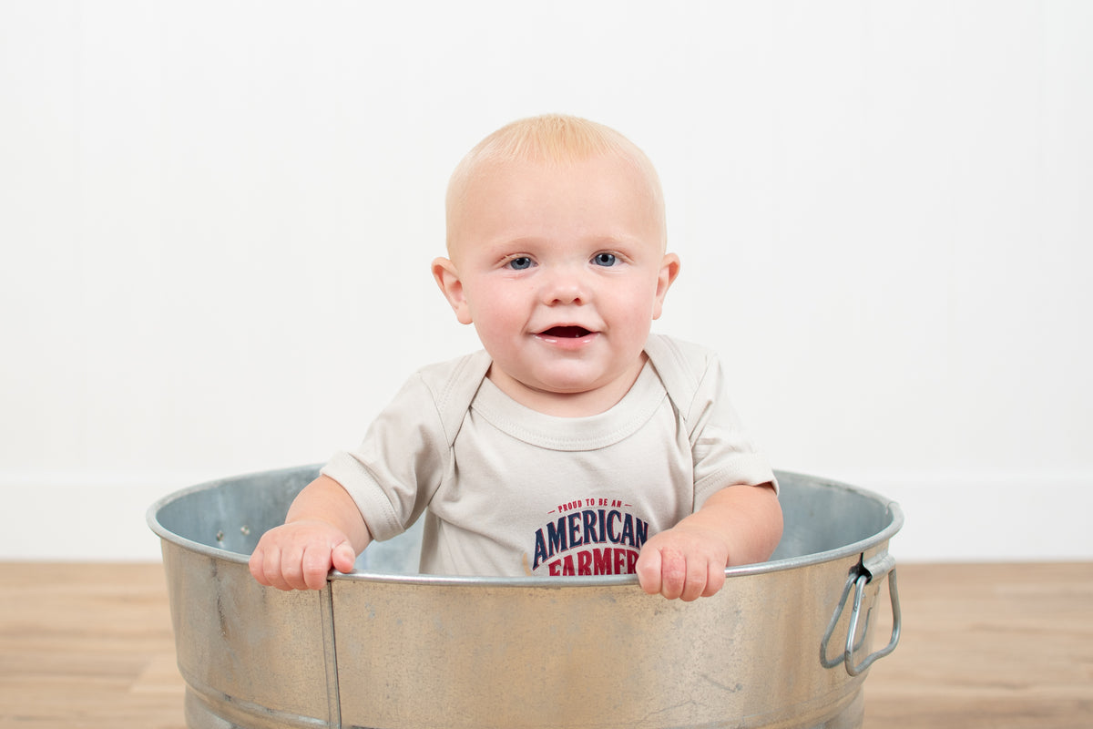 'Proud To Be An American Farmer' Onesie