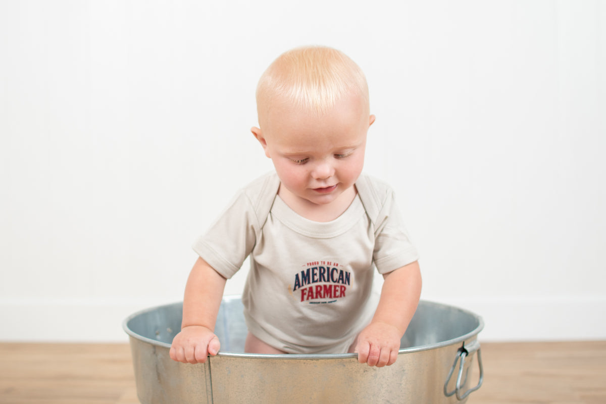 'Proud To Be An American Farmer' Onesie