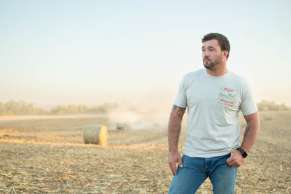 Proud American Farmer Stone Tee