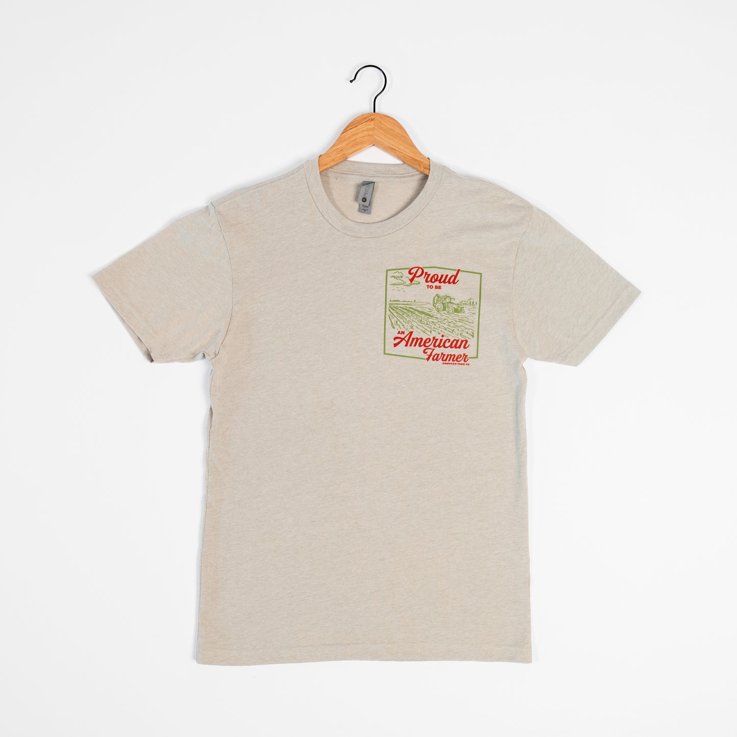 Proud American Farmer Stone Tee