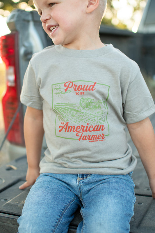 'Proud American Farmer' Toddler/Youth Tee