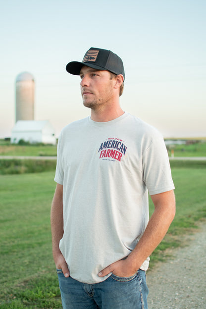'Proud To Be An American Farmer' Adult T-Shirt