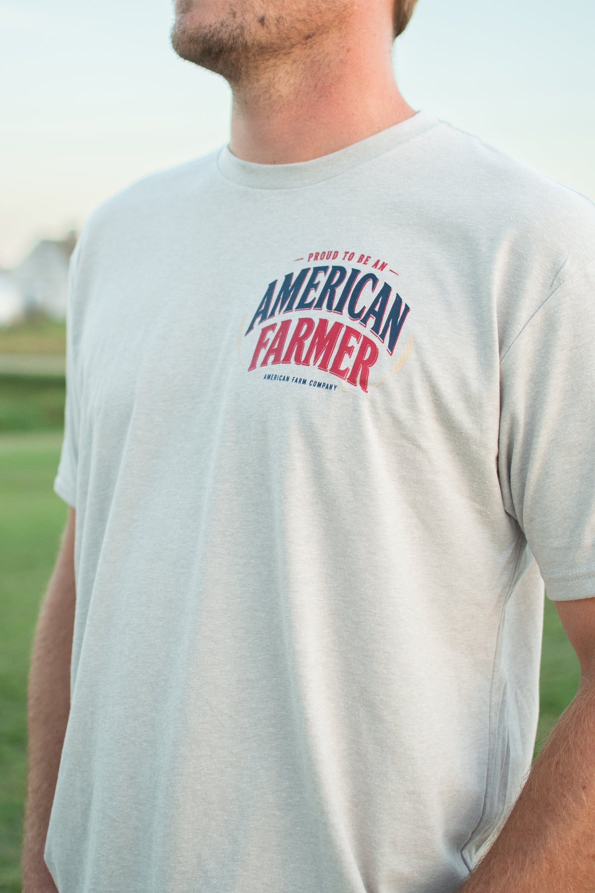 'Proud To Be An American Farmer' Adult T-Shirt