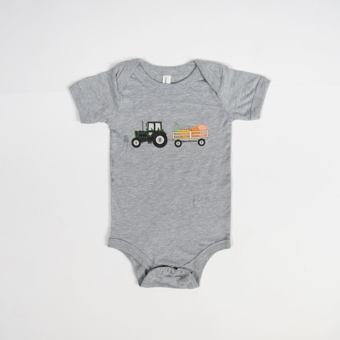 Pumpkin Hayrack Onesie