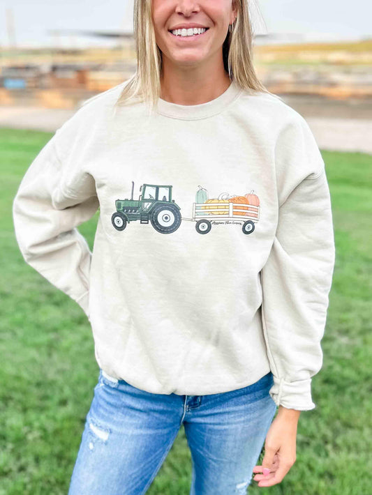 'Pumpkin Hayrack' Crewneck - American Farm Company