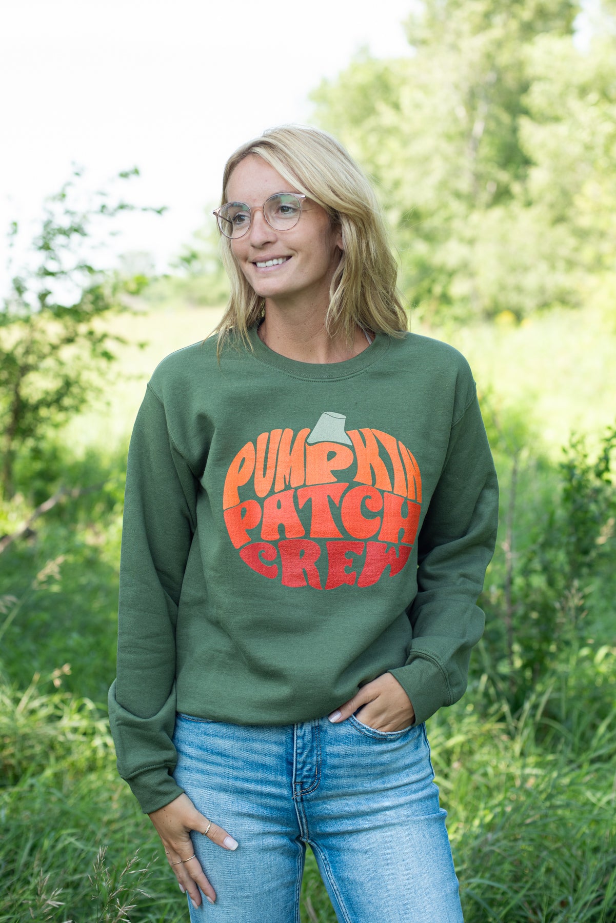 'Pumpkin Patch Crew' Crewneck