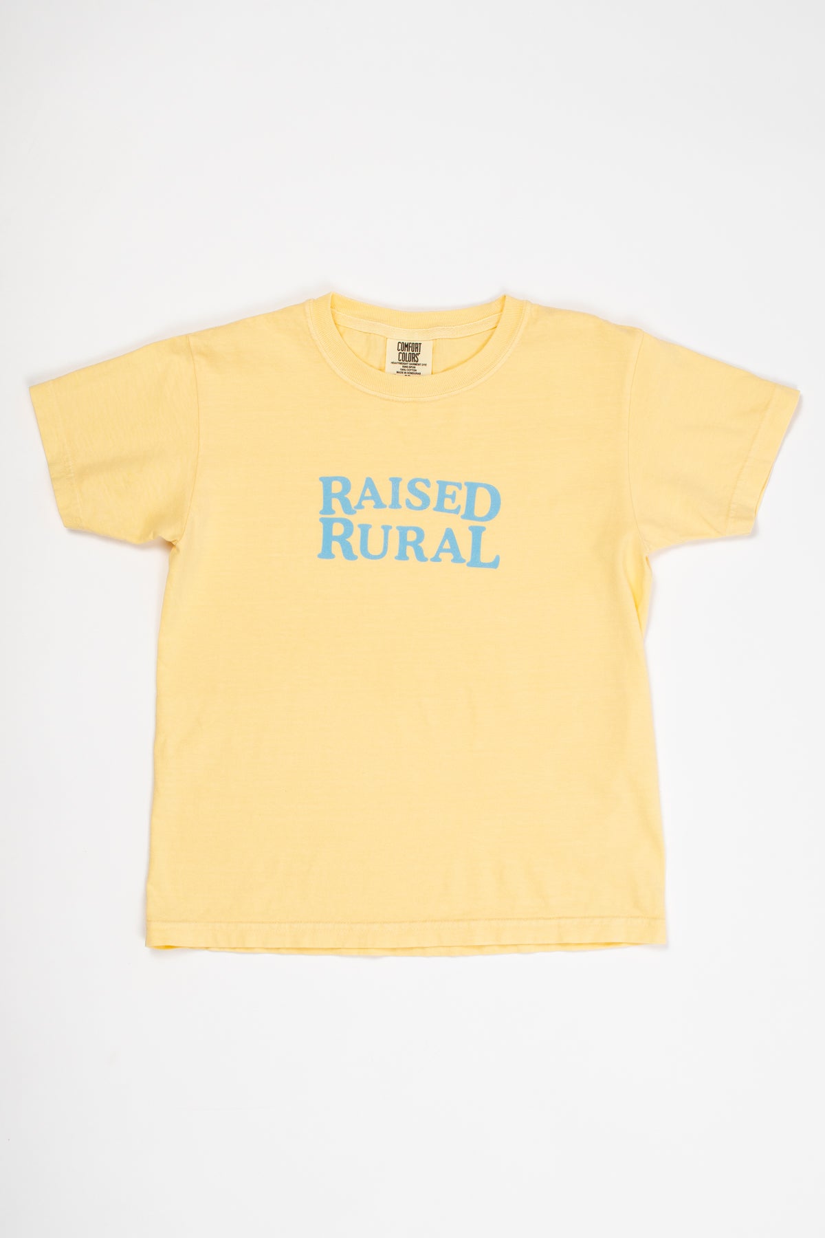 Raised Rural' Toddler/Youth Yellow Tee