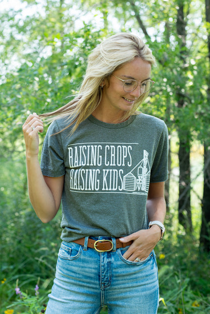 'Raising Crops, Raising Kids’  Tee