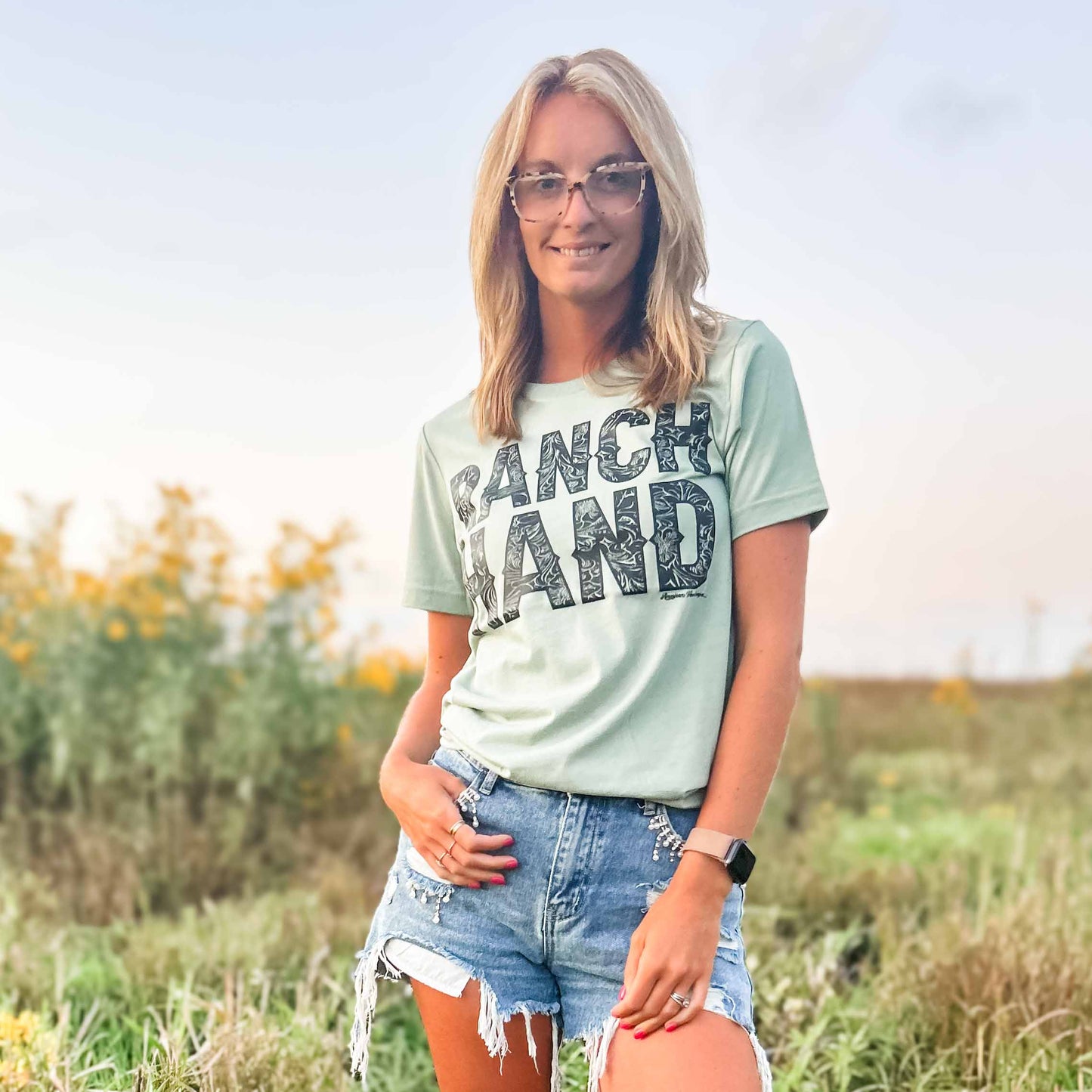 Ranch Hand Sage Tee