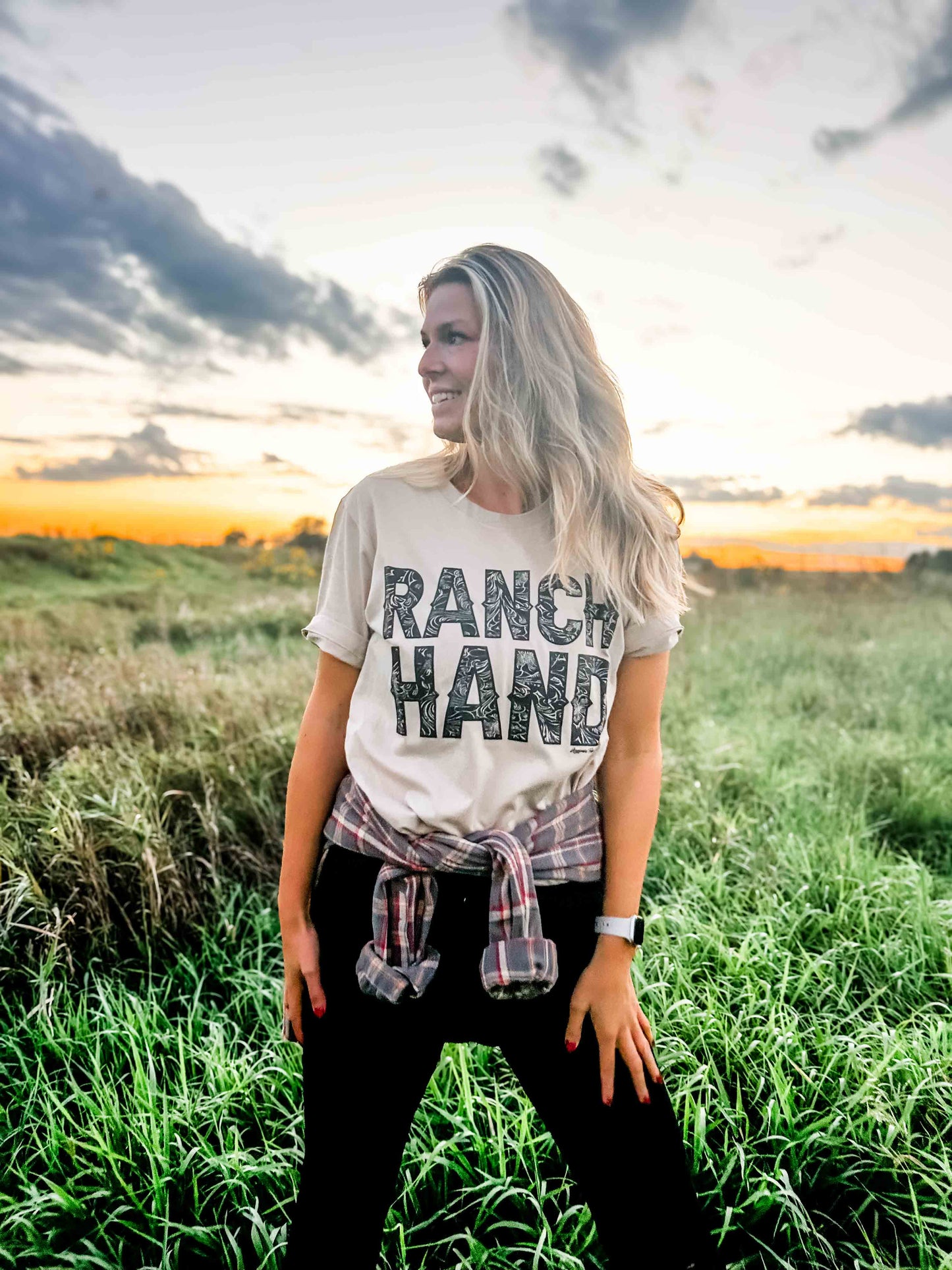 Ranch Hand Tan Tee - American Farm Company