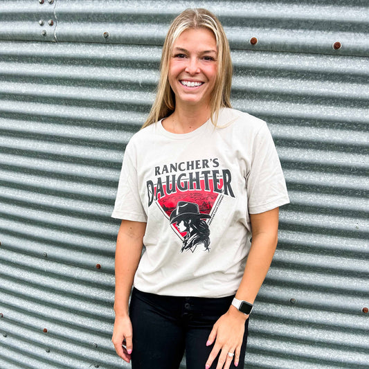 Rancher’s Daughter Cream Tee - American Farm Company