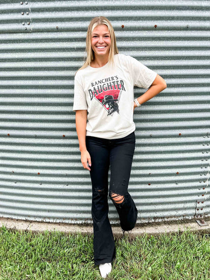 Rancher’s Daughter Cream Tee