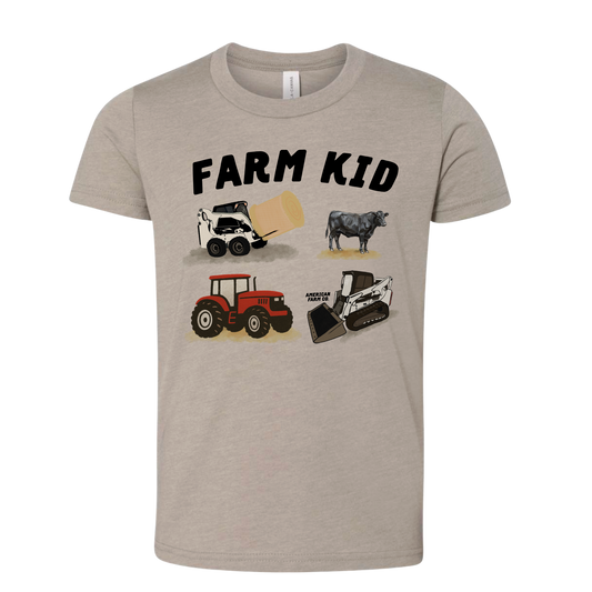 Red Tractor 'Farm Kid' Toddler/Youth T-Shirt