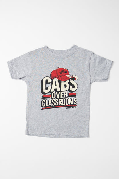 Red 'Cabs over Classrooms' Toddler/Youth Tee