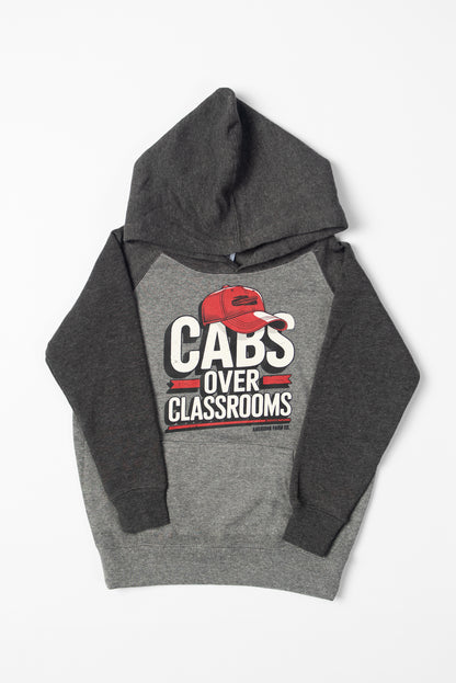 Red 'Cabs over Classrooms' Toddler/Youth Hoodie