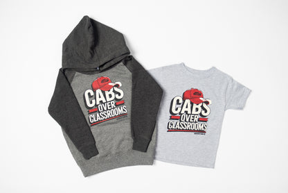 Red 'Cabs over Classrooms' Toddler/Youth Tee