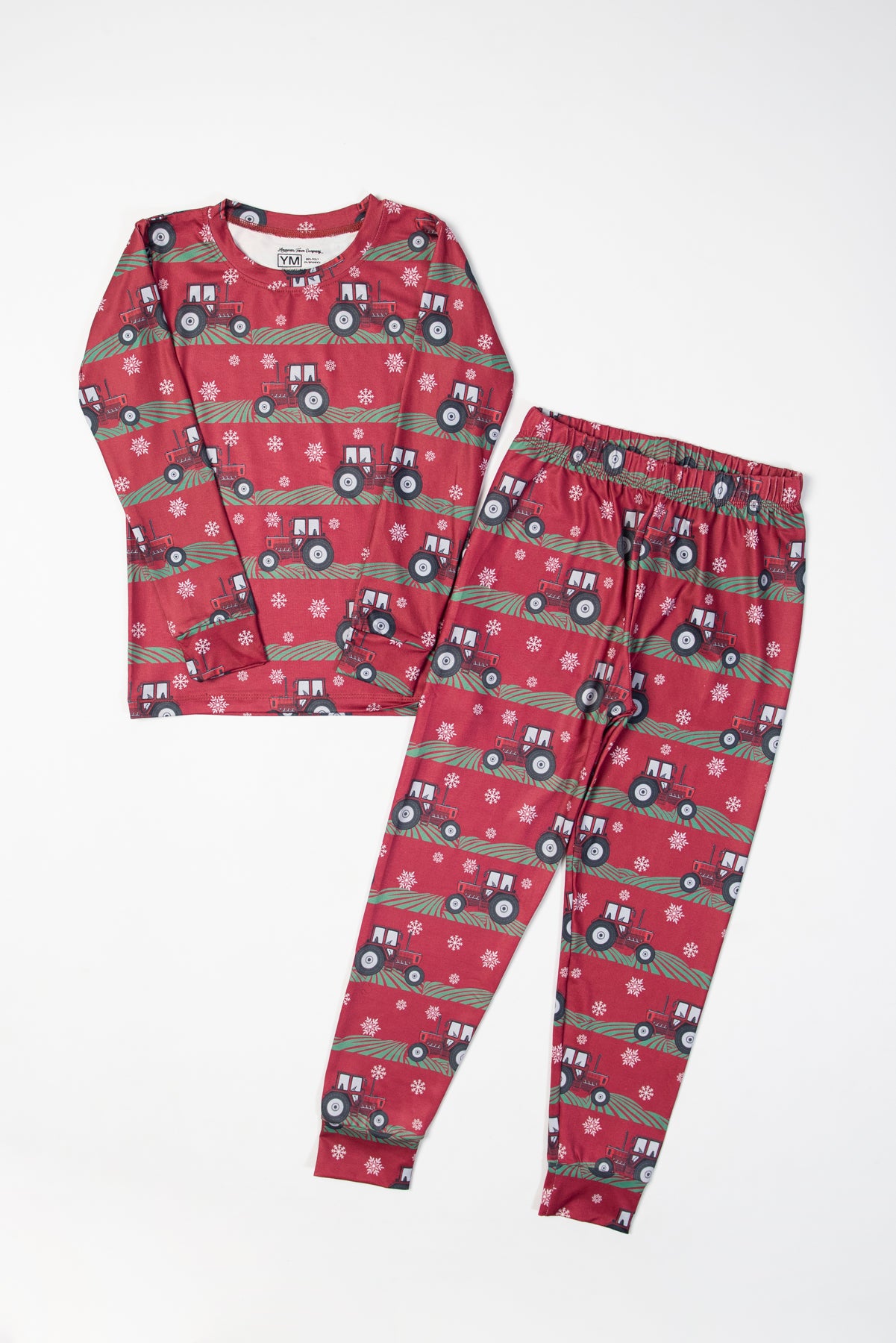 Red Tractor Christmas Toddler/Youth Pajama Set *PREORDER*