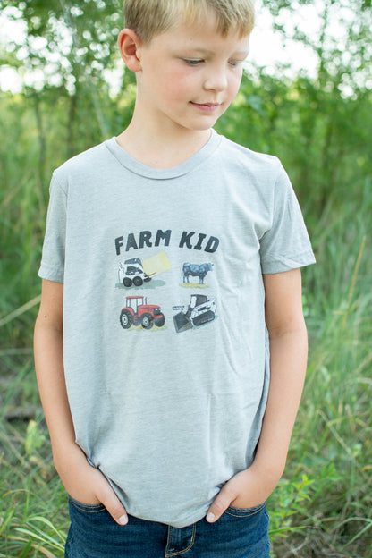 Red Tractor 'Farm Kid' Toddler/Youth T-Shirt