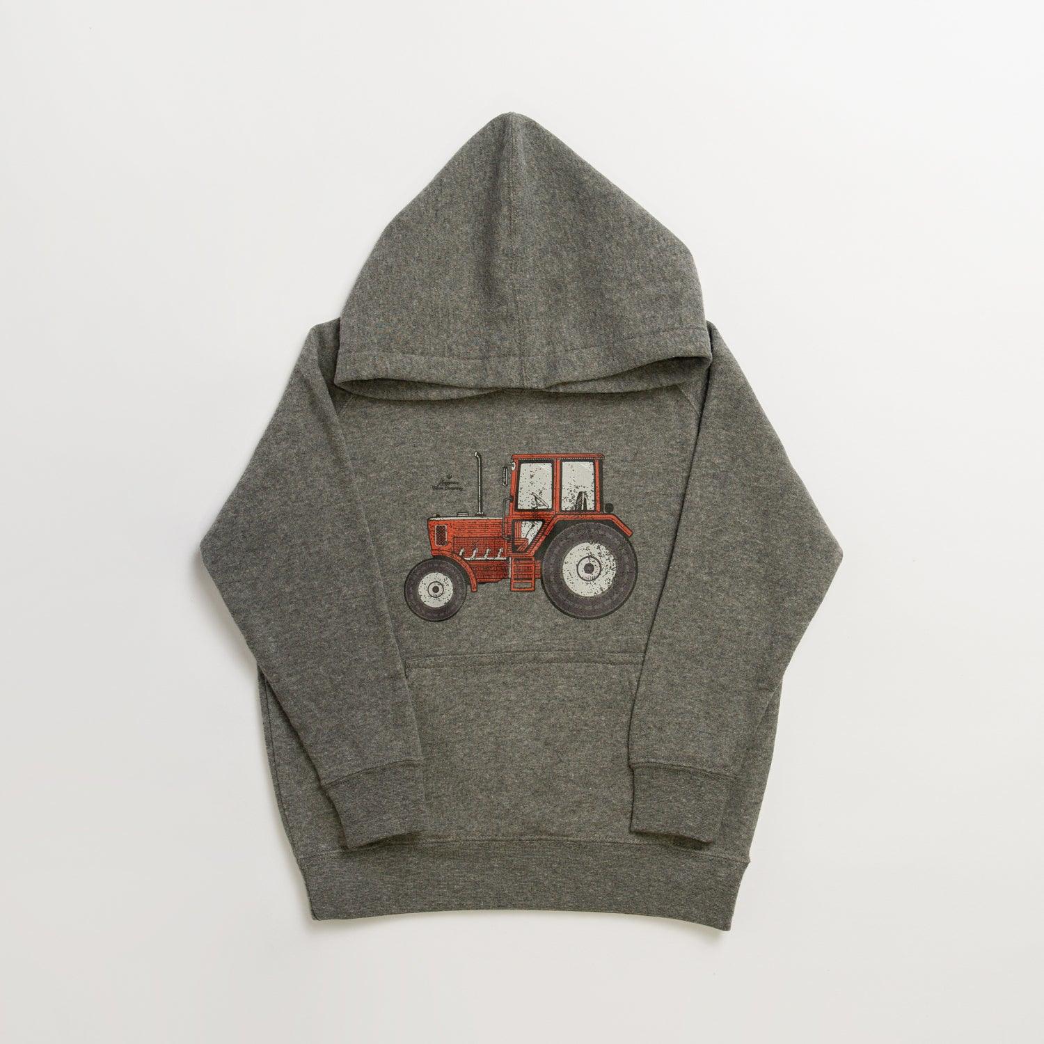 Red Tractor Youth & Toddler Hoodie - American Farm Company