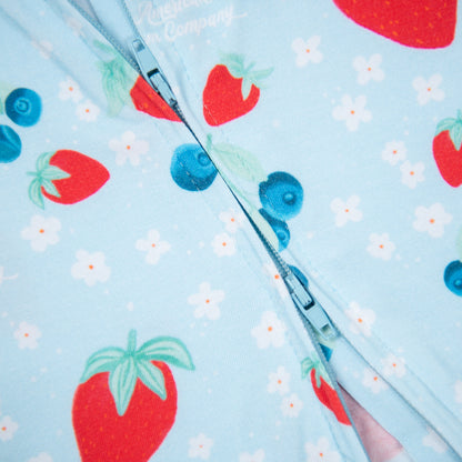 Red, White, & Blue Fruit Baby Bamboo Pajamas - American Farm Company